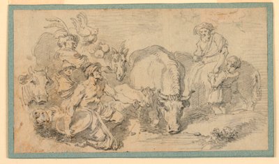 المشهد الشرقي بواسطة Jean Honore Fragonard