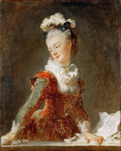 صورة راقصة الباليه ماري مادلين غيمارد 1743-1816 بواسطة جان هونوري فراجونارد