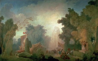 The Fete at Saint-Cloud (لمزيد من التفاصيل ، انظر 89791) بواسطة جان هونوري فراجونارد