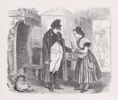 ذكريات الناس من الأعمال الكاملة ل Béranger ، 1836. بواسطة لاكوست