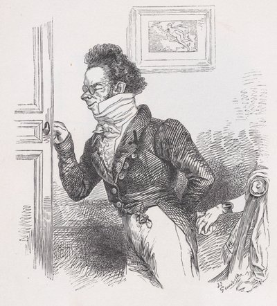 روبن ، الصديق من الأعمال الكاملة ل Béranger 1836. بواسطة جان إغنايس إيسيدور جيرار