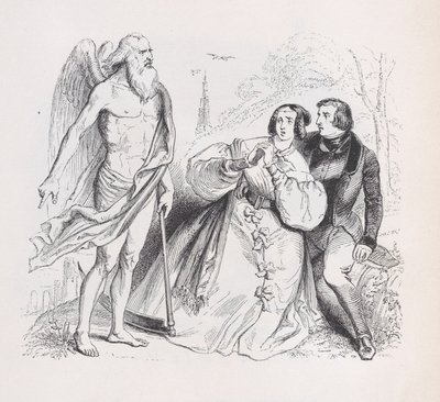 الوقت من الأعمال الكاملة ل Béranger ، 1836. بواسطة جان إغنايس إيسيدور جيرار
