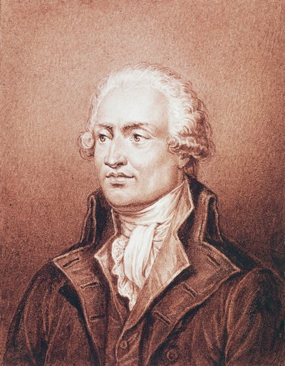 Portrait of Marie-Jean de Condorcet Caritat (Ribemont 1743-Bourg-la-Reine بواسطة جان جاك فريللي