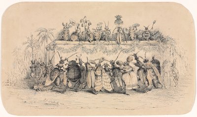 كرة حشرة ، 1835. بواسطة جان جاك جراندفيل