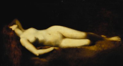 عاري مستلق ، بواسطة Jean Jacques Henner