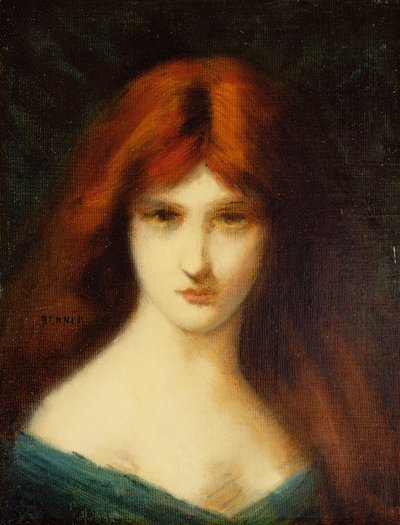 صورة سيدة بواسطة Jean-Jacques Henner