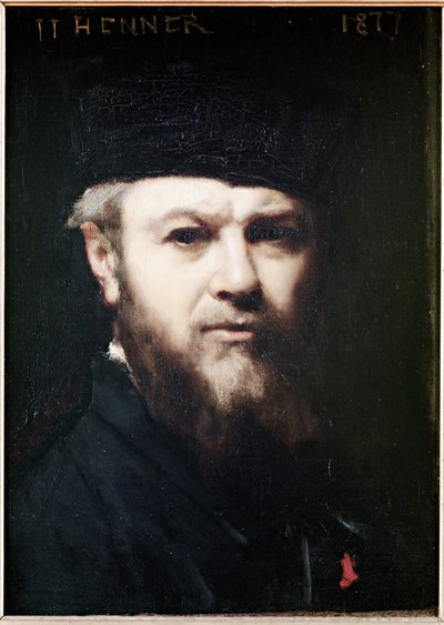 بورتريه ذاتي 1877 بواسطة Jean Jacques Henner