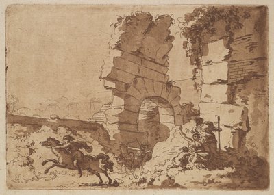 Le Colisée The Colosseum ، في ألبوم يحتوي على Recueil de Compositions par Lagren ... ، 1782-1821. بواسطة جان جاك لاغريني