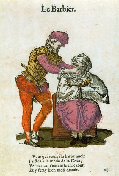 الحلاق، بواسطة جان لوكلير
