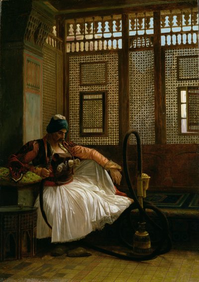 التدخين Arnaut (لوحة) بواسطة جان ليون جيروم