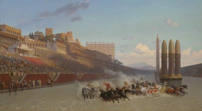 سباق عربة 1876. بواسطة جان ليون جيروم