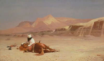 في الصحراء بواسطة جان ليون جيروم