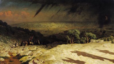 أورشليم (الجلجثة، كونسوماتومتوم، الصلب) 1867 (زيت على قماش) بواسطة جان ليون جيروم