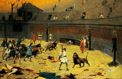 تراجع الأسود 1902 بواسطة جان ليون جيروم