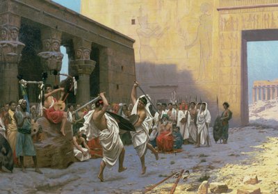 رقصة السيف (La Phyrique) بواسطة جان ليون جيروم