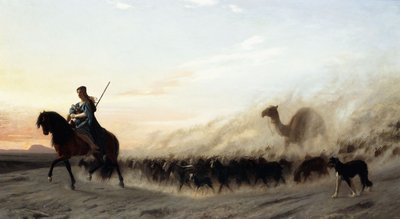 الراعي السوري 1865 بواسطة جان ليون جيروم