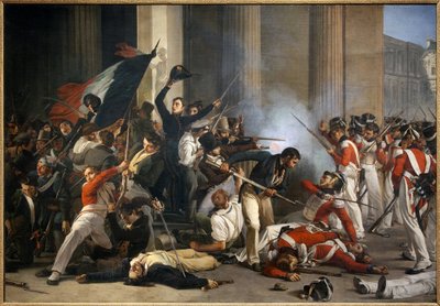 الاستيلاء على متحف اللوفر في 29 يوليو بواسطة جان لويس بيزارد