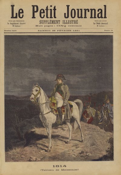 1814 بواسطة Jean Louis Ernest Meissonier