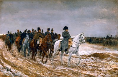 حملة فرنسا ١٨١٤ ، ١٨٦٤ بواسطة Jean Louis Ernest Meissonier