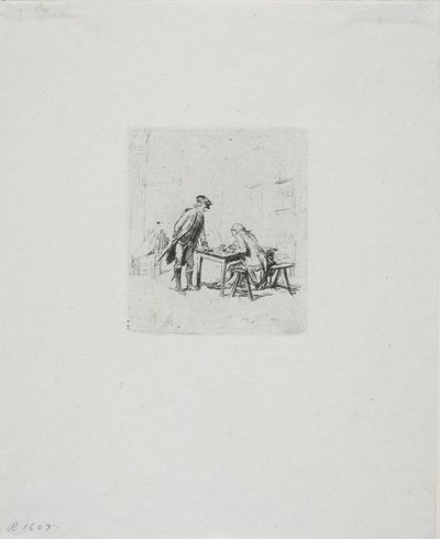 الرقيب مراسل الرقيب بواسطة جان لويس إرنست ميسونييه