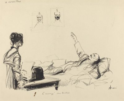في فرساي. مبعوث البواخر ، ج. 19141919. بواسطة جان لويس فورين