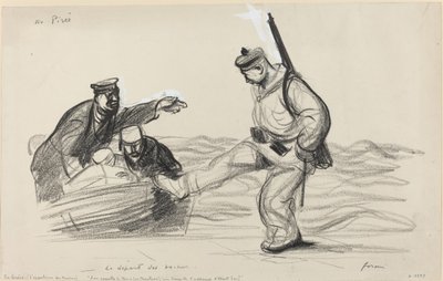 في بيرايوس. - رحيل Boches ، ج. 19141919. بواسطة جان لويس فورين
