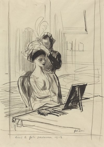 أفانت للفتيات الفارسية بواسطة Jean Louis Forain