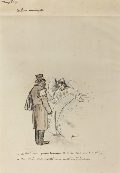 الانتخابات البلدية ، ج. 1897. بواسطة جان لويس فورين