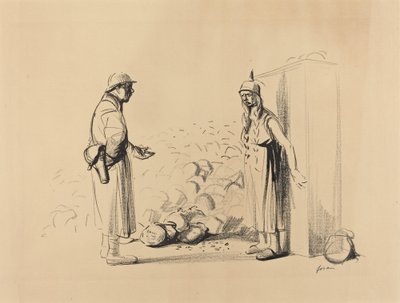 إخفاء لويس ، ج. 19141919. بواسطة جان لويس فورين
