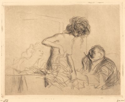 في غرفة خاصة (اللوحة الأولى) بواسطة Jean Louis Forain