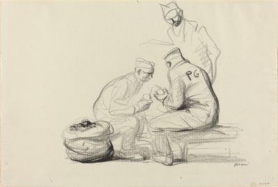 بويلو والسجناء الألمان ، ج. 19141919. بواسطة جان لويس فورين
