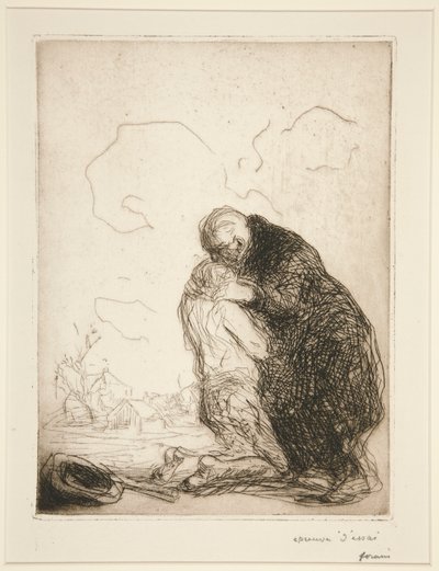 عودة الابن الضال بواسطة Jean-Louis Forain