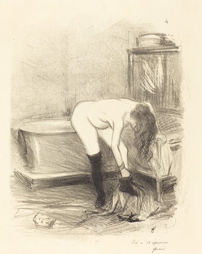 الحمام (لوحة عمودية) بواسطة Jean Louis Forain