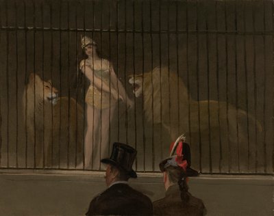 مروض الأسد بواسطة Jean-Louis Forain