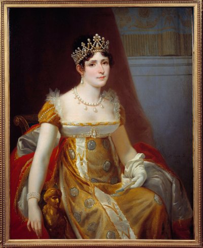 صورة للإمبراطورة جوزفين دي بوارنيه (1763-1814) لوحة لفيكتور فيجر دو فينيو ، ديت هيكتور فيجر (1819-1879) 1863 صن. 1.15x0.89 م مالميزون ، متحف القصر - صورة الإمبراطورة جوزفين دي بوهارني (1763-1814). اللوحة بواسطة فيكتور فيجن بواسطة جان لويس فيكتور فيجر دو فينيو