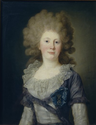 صورة الكونتيسة صوفيا فلاديميروفنا بانينا 1774-1844 ، 1791 بواسطة جان لويس فويل