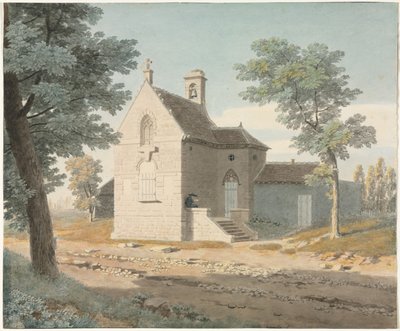 كنيسة طريق ، أواخر 1700 - 1800. بواسطة جان لوبين فوزيل