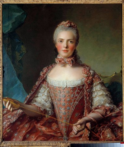 صورة مدام أديلايد من فرنسا (1732-1800) رسم عقدة رسم جان مارك (جان مارك) ناتير (1685-1766) 1756 شمس 1،26x0،96 م - صورة مدام أديلايد دي فرانس (1732-1800) ربط العقد . رسم جان مارك (جان مارك) ناتير (1685-1766) بواسطة جان مارك ناتييه