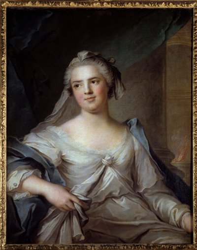 صورة مدام هنرييت من فرنسا (1727-1752) ابنة لويس الخامس عشر ، في فيستال لوحة بواسطة جان مارك (جان مارك) ناتير (1685-1766) بواسطة جان مارك ناتييه