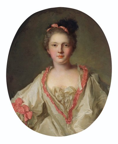 صورة لماري تيريز جيوفرين 1715-1791 ، ماركيز دي لا فيرتي إمبولت ، 1739. بواسطة جان مارك ناتييه