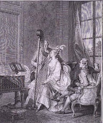 الوتر المشترك ، محفور بواسطة IS Helman (1743-1809) بواسطة جان ميشال الأصغر (بعد) مورو