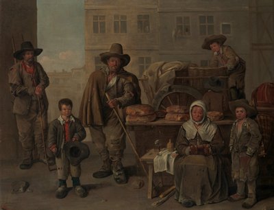 عربة الخبازون ، 1656. بواسطة جان ميشلان
