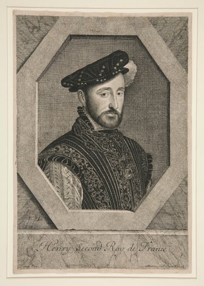 هنري الثاني ملك فرنسا (1519-1559) بواسطة جان مورين