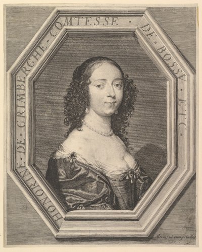 Honorine de Grimberghe ، كونتيسة بوسو. بواسطة جان مورين