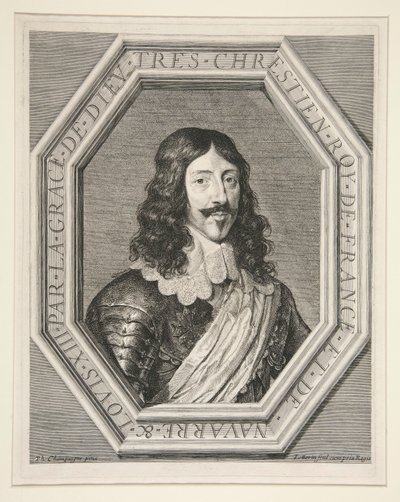 لويس الثالث عشر ، ملك فرنسا (1601-1643) بواسطة جان مورين