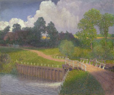 The Floodgate at Wohldorf ، 1901 بواسطة جان بول قيصر
