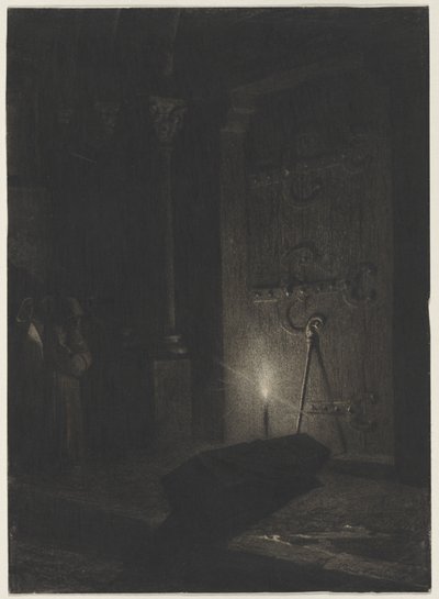 جنازة ، ج. منتصف 1870s في وقت مبكر 1880s. بواسطة جان بول لورنس