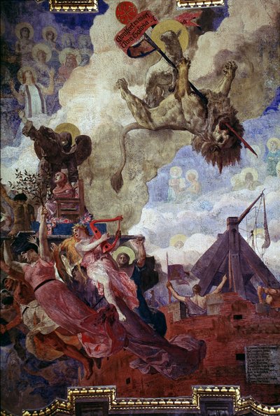 حكاية وفاة سيمون الرابع من مونتفورت بواسطة جان بول لورنس