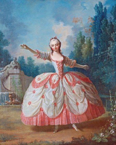 صورة لباربرا كامبانيني (1721-1799)، المعروفة باسم لا باربرينا (لا باربرينا) - لوحة لجان فيليب ديلاروش (1710-1767) - 1721 - زيت على خشب - 68.5x56.5 - مجموعة خاصة بواسطة جان فيليب دي لاروش