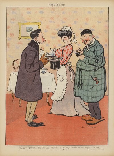 رسم توضيحي لـ Le Rire بواسطة Jean Plumet